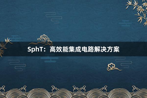 SphT：高效能集成电路解决方案