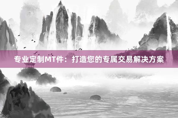 专业定制MT件：打造您的专属交易解决方案